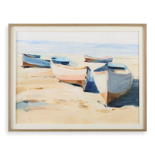 Uttermost Home Decor Oversize - Rate to be Quoted Uttermost Beached Boats Framed Print