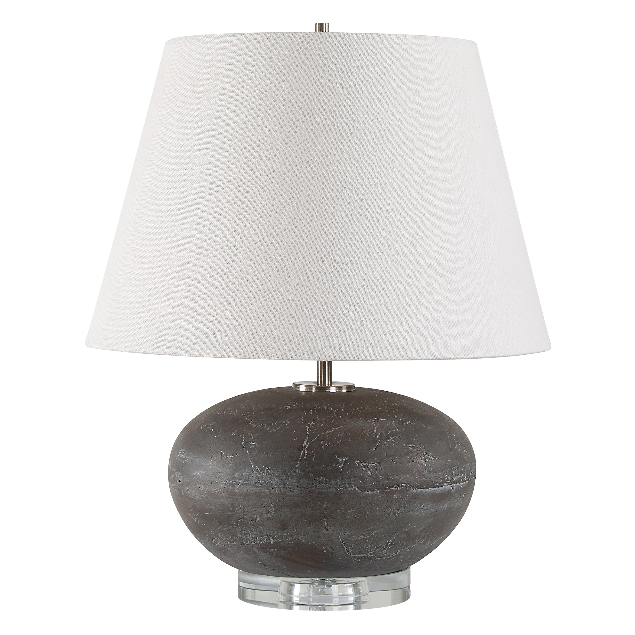 Uttermost Lighting Uttermost Beckley Gray Stone Table Lamp