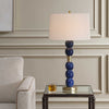 Uttermost Lighting Uttermost Bellore Blue Glaze Table Lamp