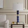 Uttermost Lighting Uttermost Bellore Blue Glaze Table Lamp