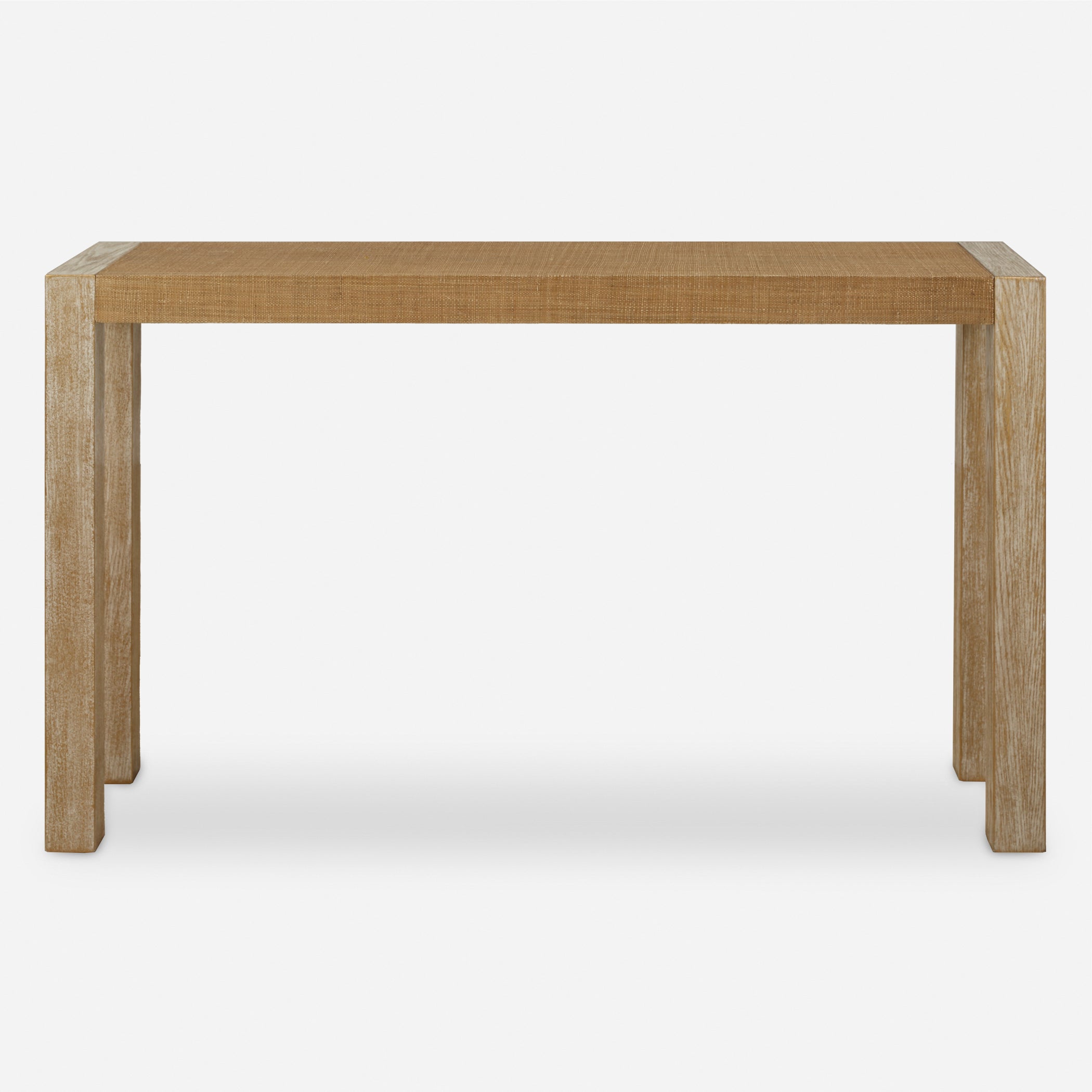 Uttermost Furniture Uttermost Bentley Grasscloth Console Table