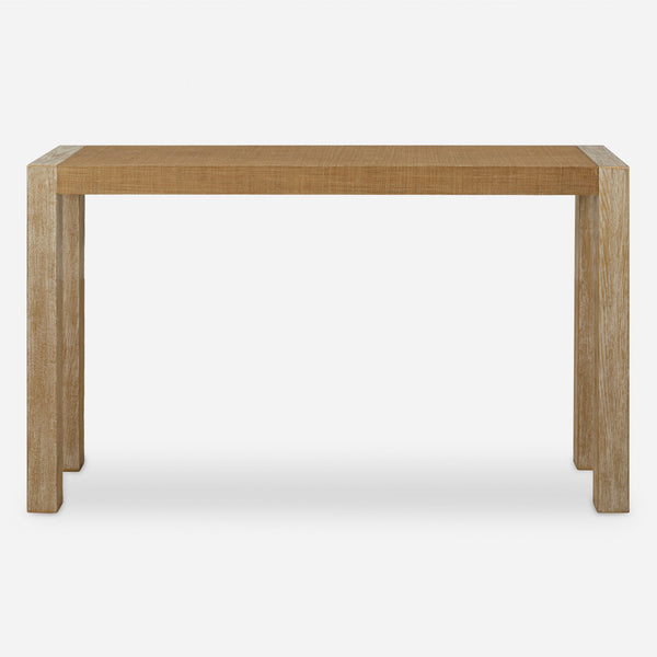 Uttermost Furniture Uttermost Bentley Grasscloth Console Table