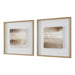Uttermost Home Decor Uttermost Between Lines Abstract Painting, S/2