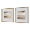 Uttermost Home Decor Uttermost Between Lines Abstract Painting, S/2