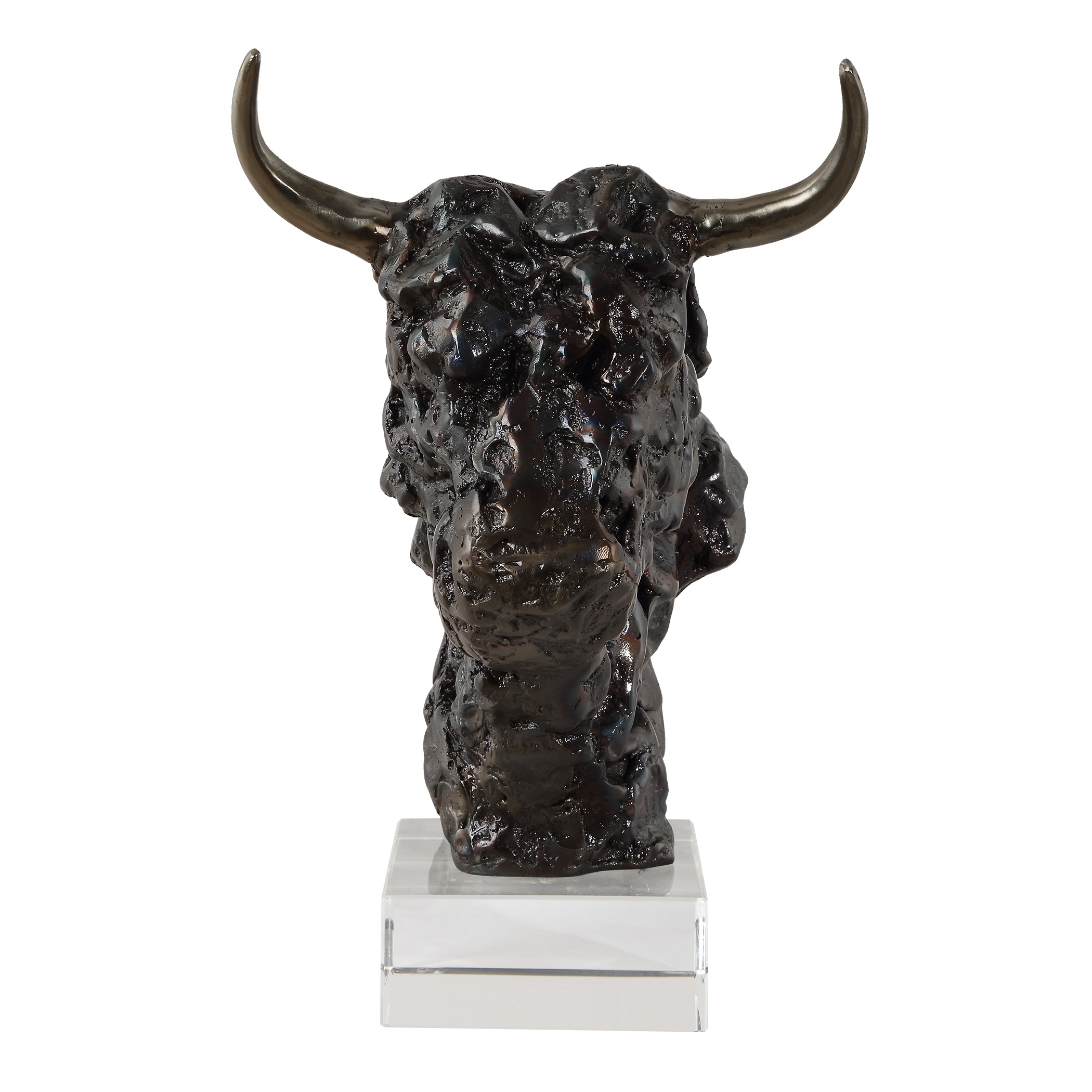 Uttermost Home Decor Uttermost Bison Bust Bronze Sculpture