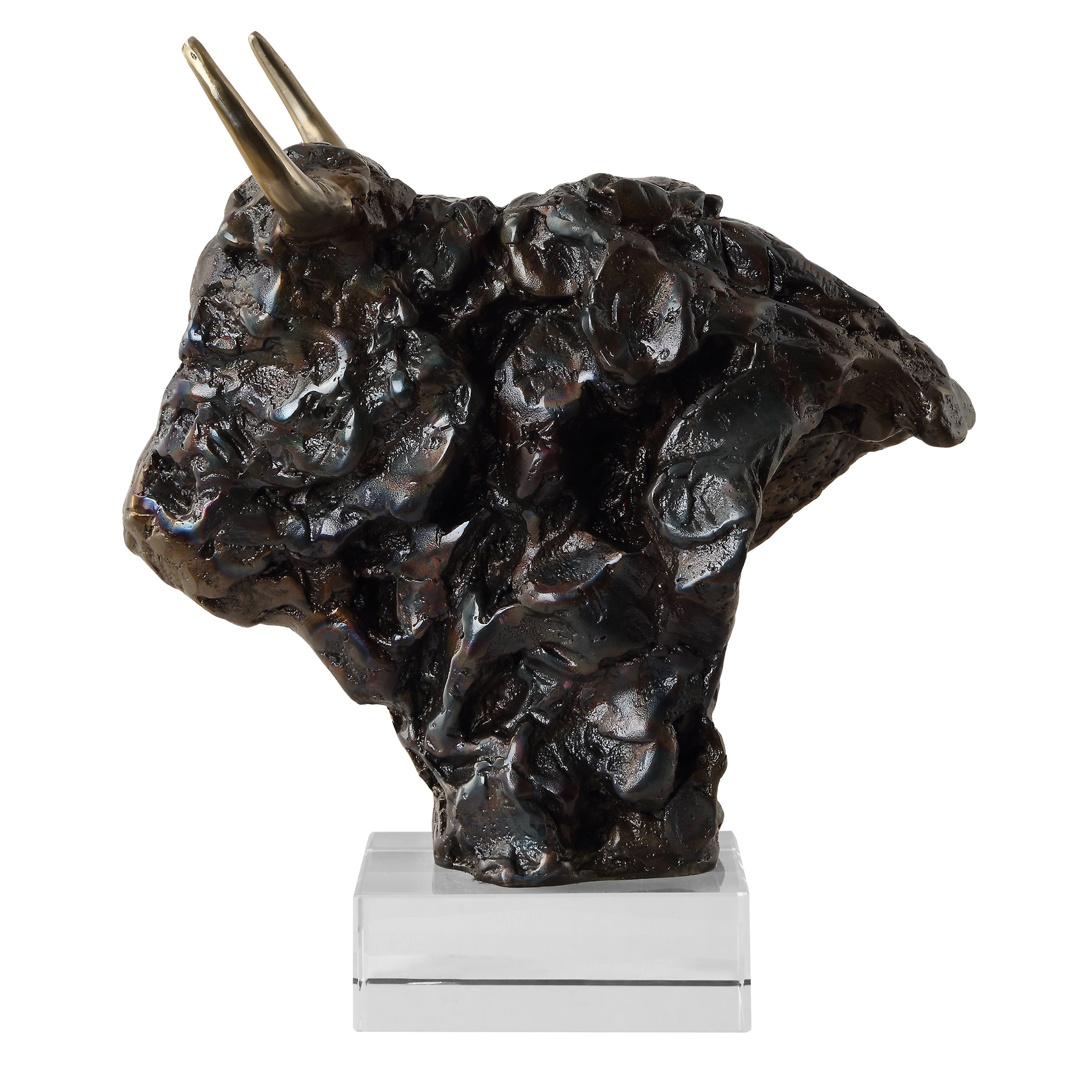 Uttermost Home Decor Uttermost Bison Bust Bronze Sculpture
