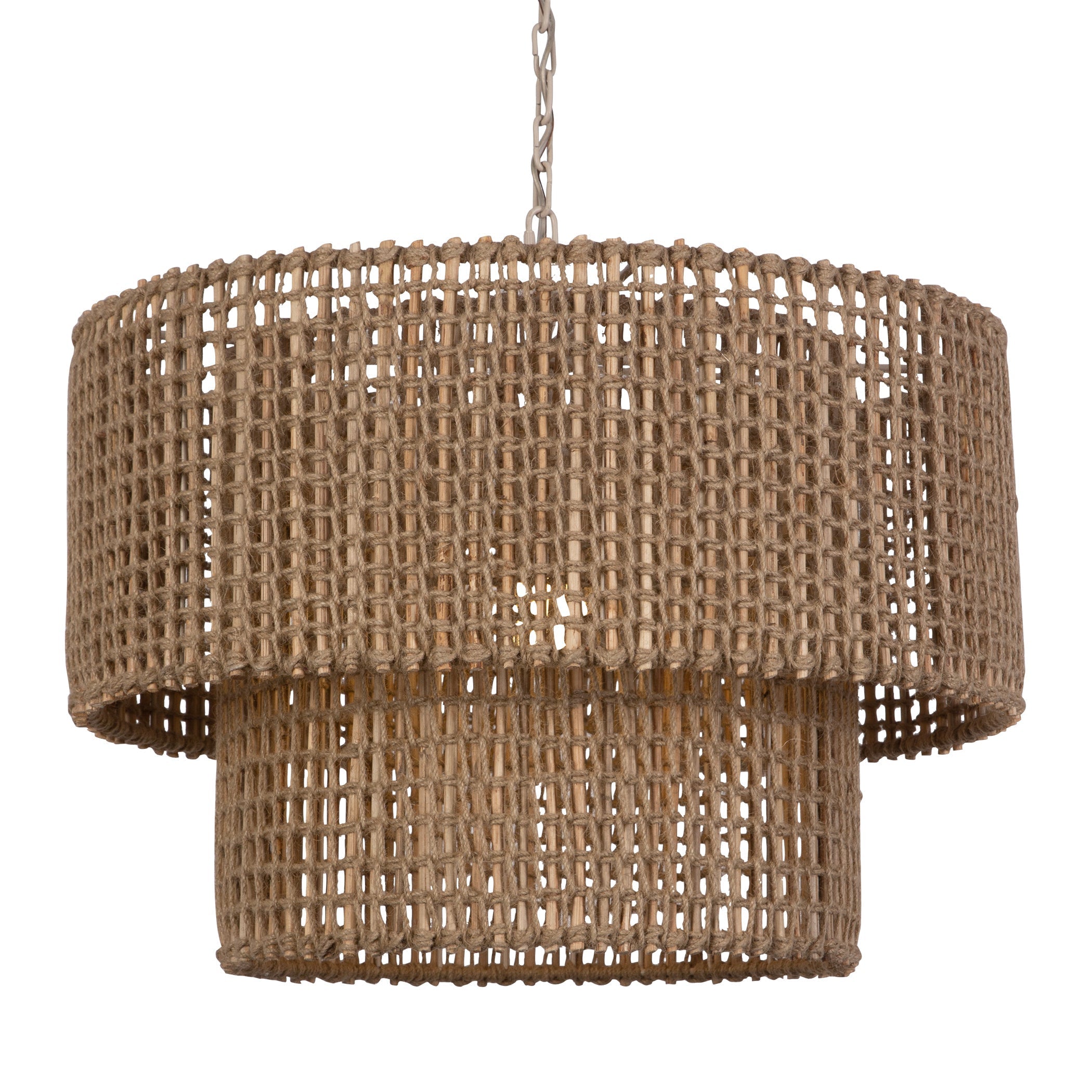 Uttermost Home Uttermost Biswas Woven Jute 1 Light Pendant