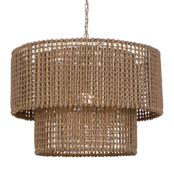 Uttermost Home Uttermost Biswas Woven Jute 1 Light Pendant