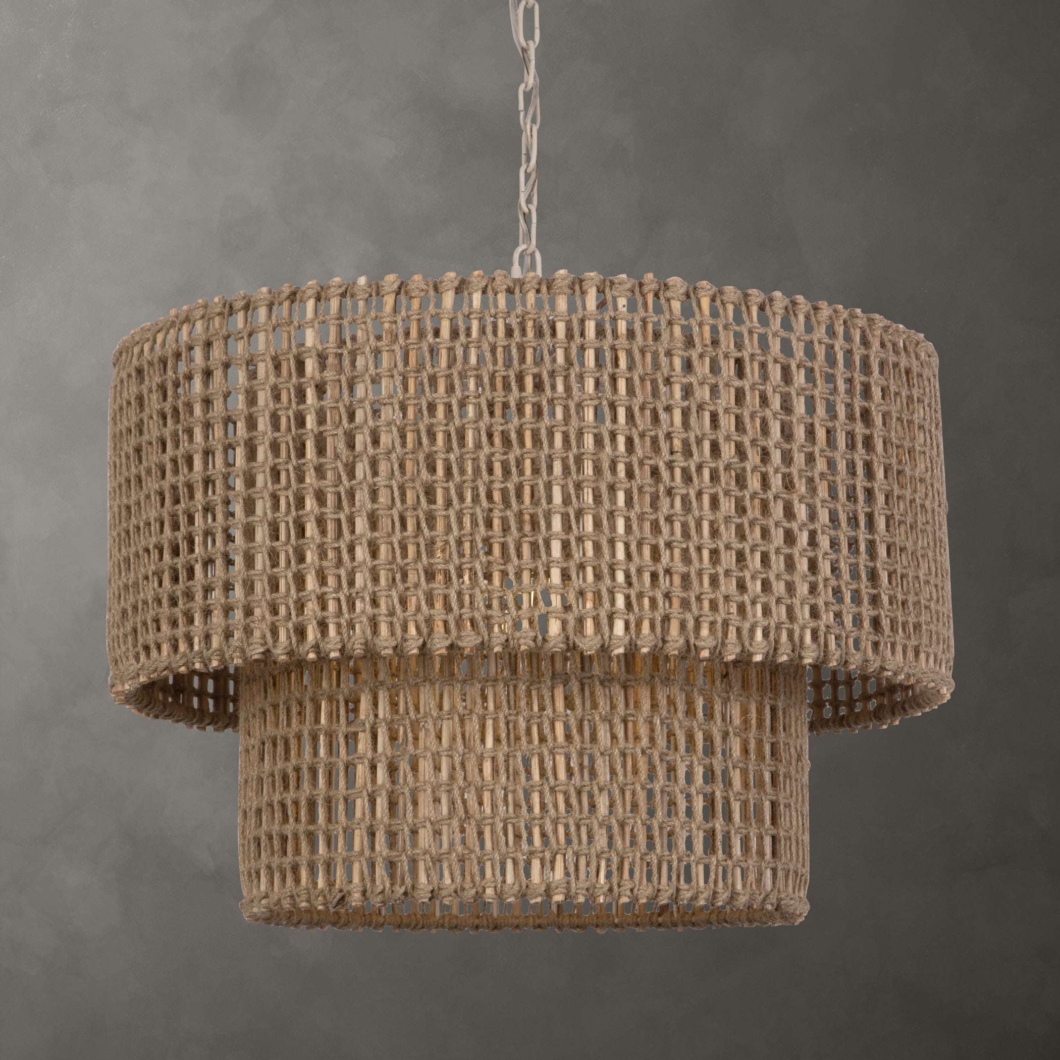 Uttermost Home Uttermost Biswas Woven Jute 1 Light Pendant