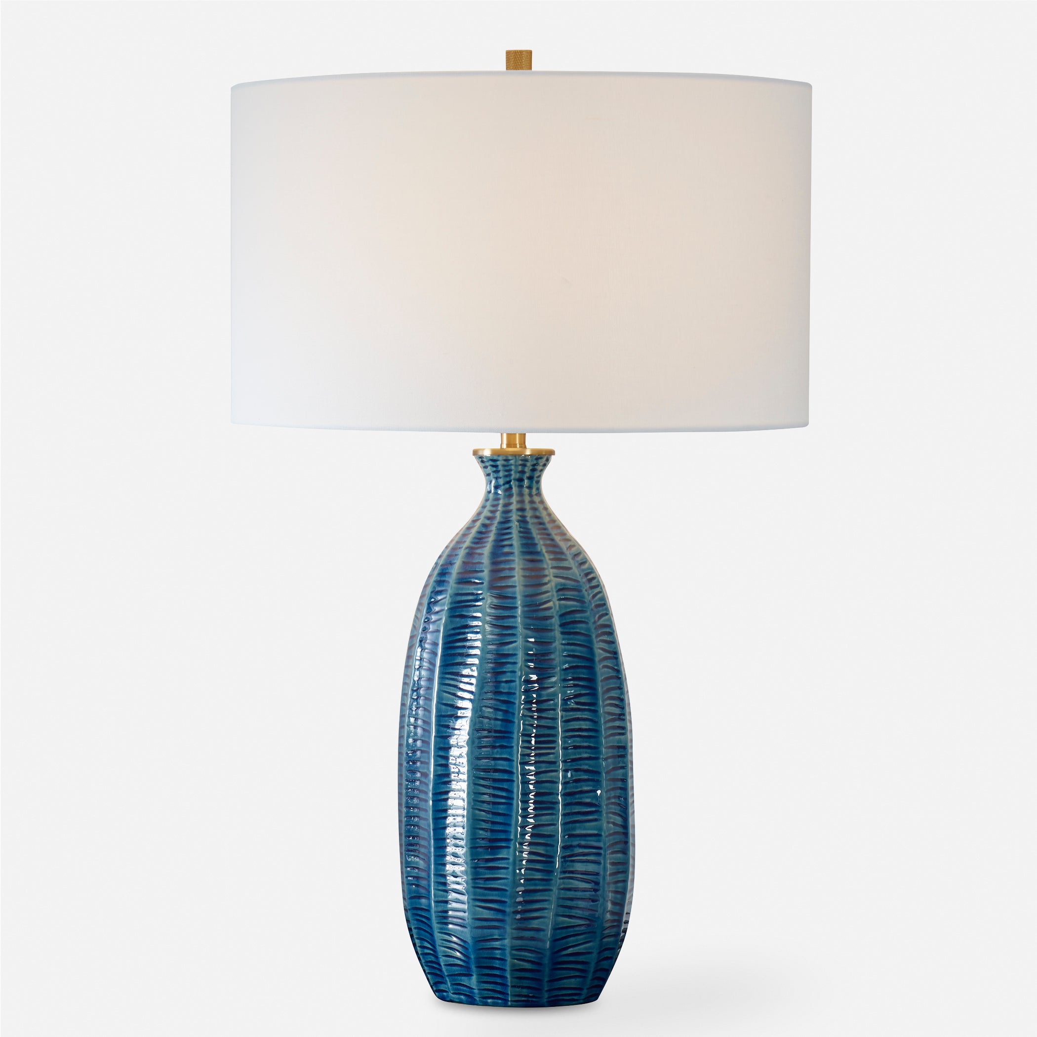 Uttermost Lighting Uttermost Bixby Blue Table Lamp