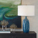 Uttermost Lighting Uttermost Bixby Blue Table Lamp