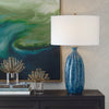 Uttermost Lighting Uttermost Bixby Blue Table Lamp