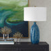 Uttermost Lighting Uttermost Bixby Blue Table Lamp