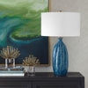Uttermost Lighting Uttermost Bixby Blue Table Lamp
