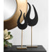 Uttermost Home Decor Uttermost Black Flame Sculptures, S/2