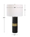 Uttermost Home Decor Uttermost Black & Gold Table Lamp
