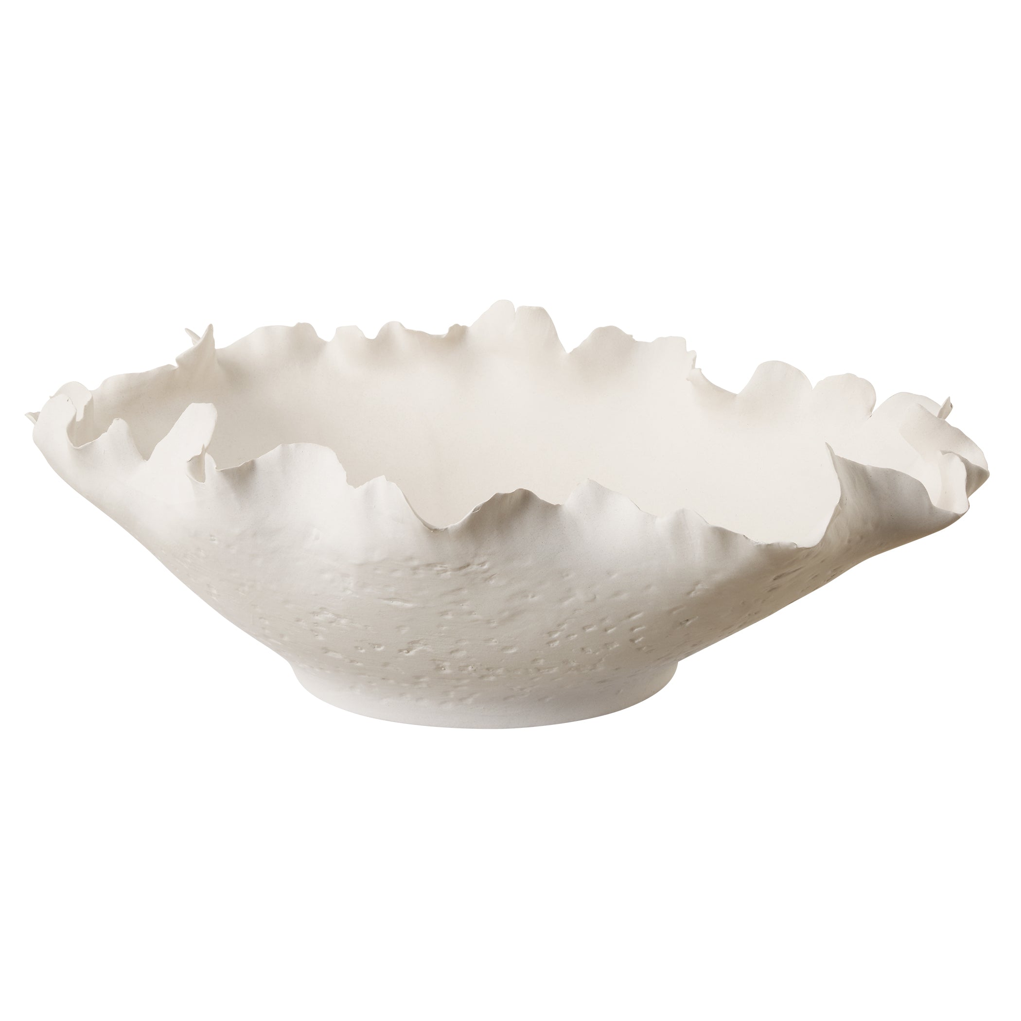 Uttermost Home Decor Uttermost Blossom Short Off-white Bowl