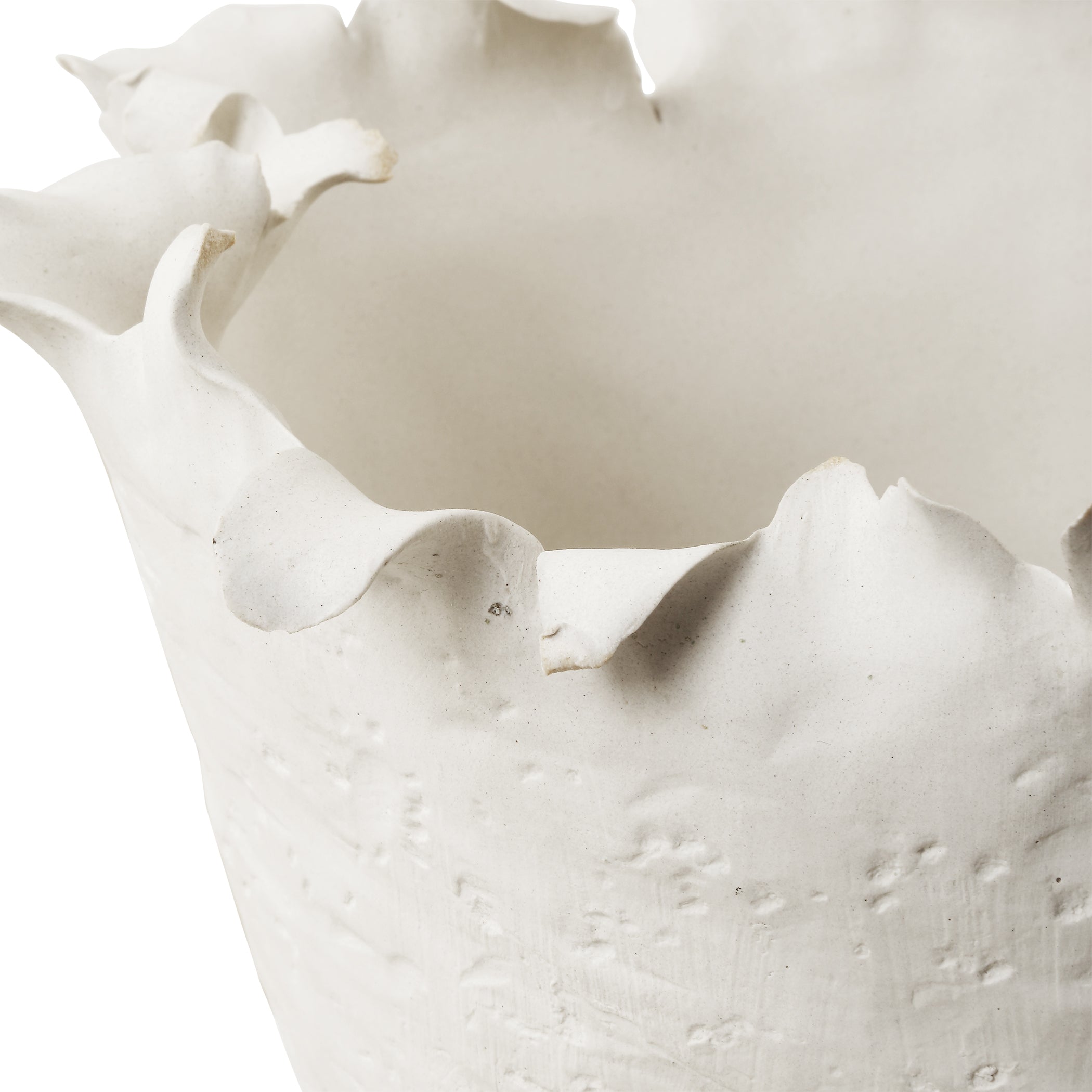 Uttermost Home Decor Uttermost Blossom Tall Off-white Bowl