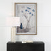 Uttermost Home Uttermost Blue Flowers In Vase Framed Print