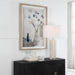 Uttermost Home Uttermost Blue Flowers In Vase Framed Print