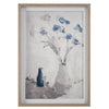Uttermost Home Uttermost Blue Flowers In Vase Framed Print