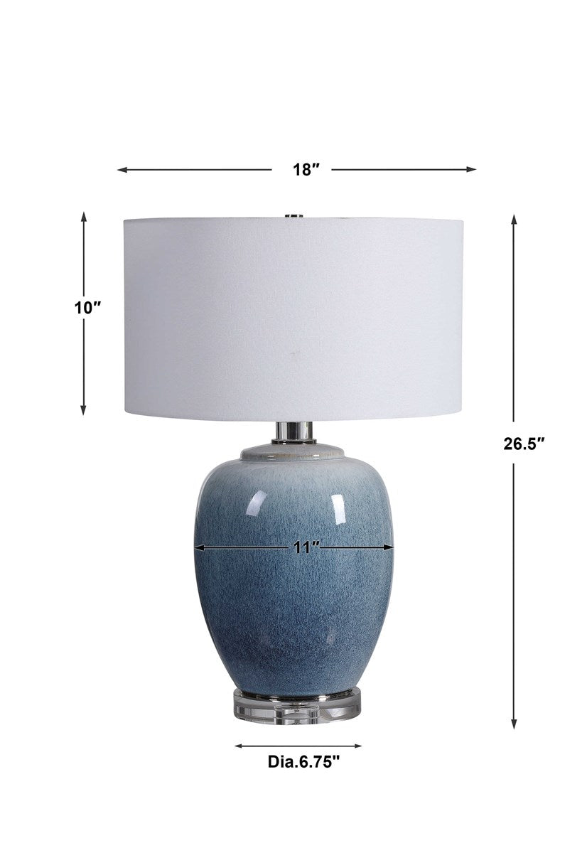 Uttermost Home Uttermost Blue Waters Table Lamp