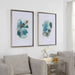 Uttermost Home Decor Uttermost Blueprints Watercolor Prints, Set Of 2