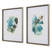 Uttermost Home Decor Uttermost Blueprints Watercolor Prints, Set Of 2