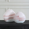 Uttermost Home Decor Uttermost Blush Swirl Glass Vases, S/2