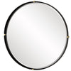 Uttermost Home Motor Freight - Rate to be Quoted Uttermost Bonded Round Black Mirror