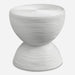 Uttermost Furniture Uttermost Bongo White Rattan Side Table