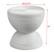 Uttermost Furniture Uttermost Bongo White Rattan Side Table