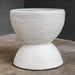 Uttermost Furniture Uttermost Bongo White Rattan Side Table