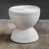 Uttermost Furniture Uttermost Bongo White Rattan Side Table