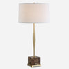 Uttermost Lighting Uttermost Booker Thin Brass Table Lamp