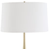 Uttermost Lighting Uttermost Booker Thin Brass Table Lamp