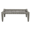 Uttermost Furniture Uttermost Borneo Outdoor Dove Ottoman