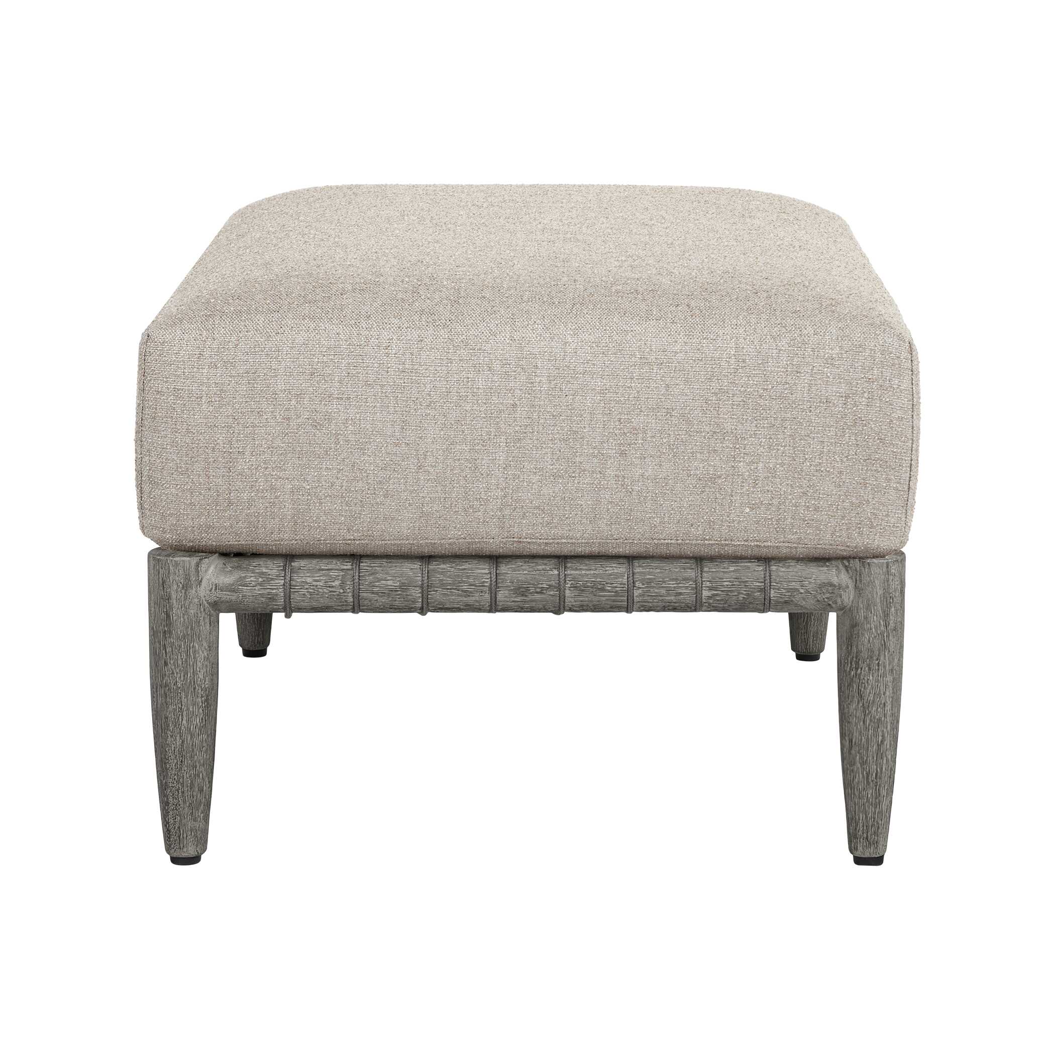 Uttermost Furniture Uttermost Borneo Outdoor Dove Ottoman