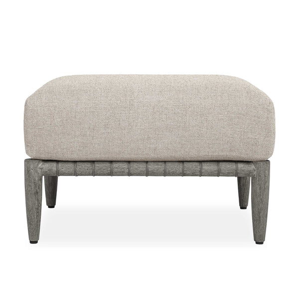 Uttermost Furniture Uttermost Borneo Outdoor Dove Ottoman