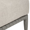 Uttermost Furniture Uttermost Borneo Outdoor Dove Ottoman