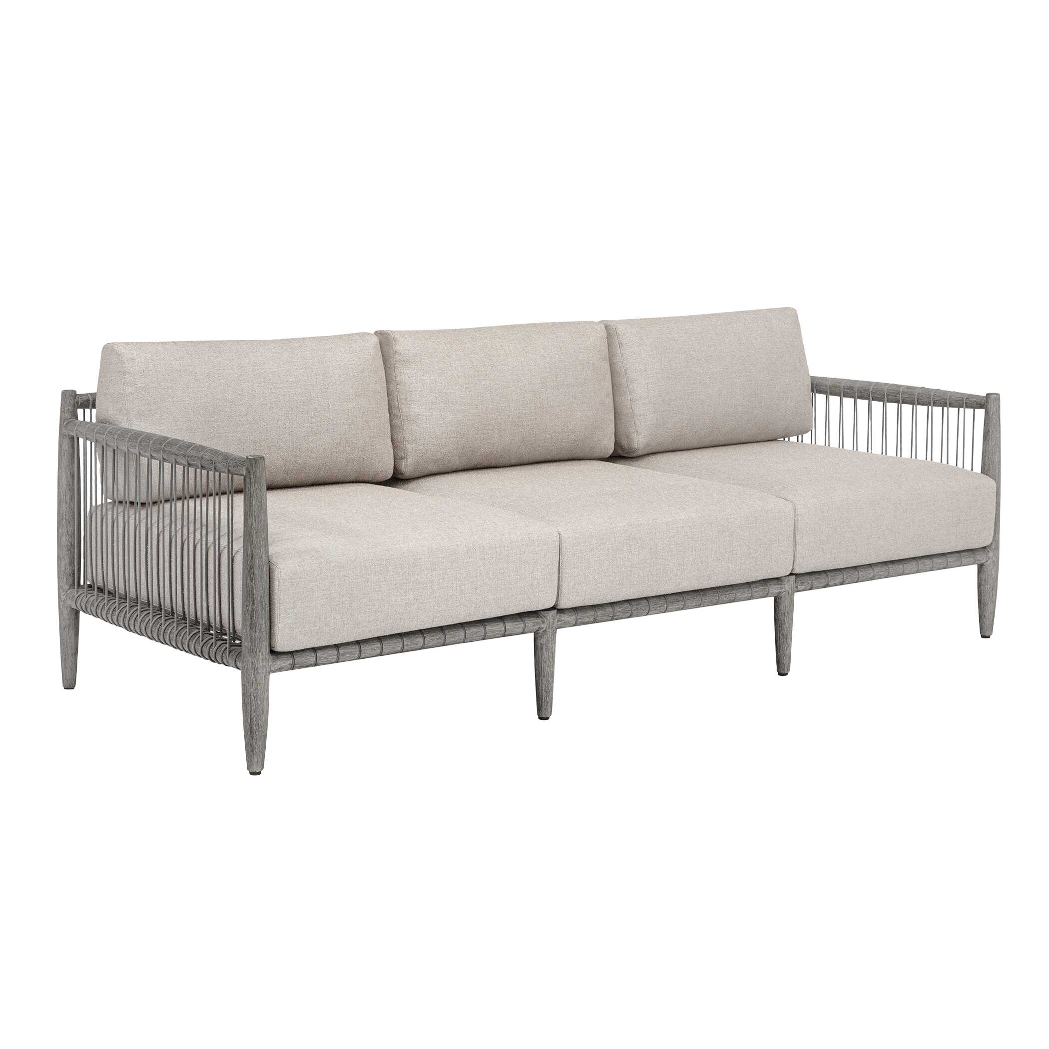 Uttermost Furniture Uttermost Borneo Outdoor Dove Sofa