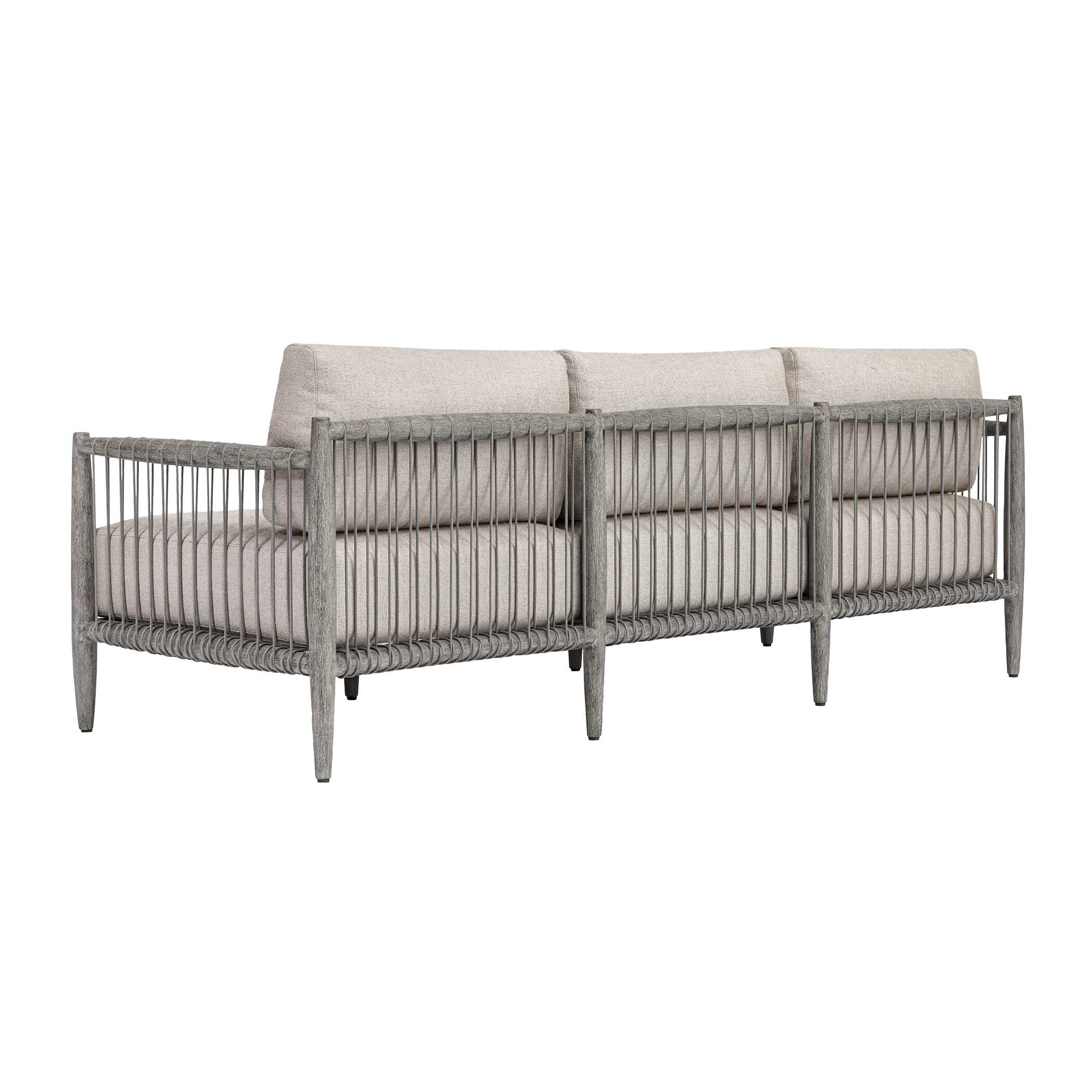 Uttermost Furniture Uttermost Borneo Outdoor Dove Sofa