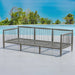 Uttermost Furniture Uttermost Borneo Oyster White Outdoor Sofa