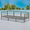 Uttermost Furniture Uttermost Borneo Oyster White Outdoor Sofa