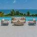 Uttermost Furniture Uttermost Borneo Oyster White Outdoor Sofa