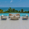 Uttermost Furniture Uttermost Borneo Oyster White Outdoor Sofa