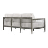 Uttermost Furniture Uttermost Borneo Oyster White Outdoor Sofa