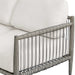 Uttermost Furniture Uttermost Borneo Oyster White Outdoor Sofa