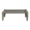 Uttermost Uttermost Borneo White Cushion Outdoor Ottoman