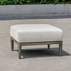 Uttermost Uttermost Borneo White Cushion Outdoor Ottoman